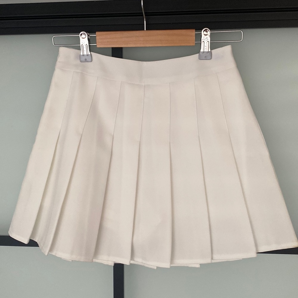 White Tennis Skort